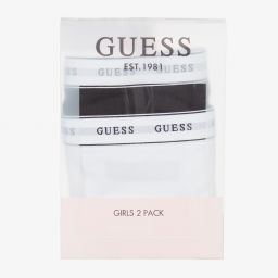Guess-Girls Cotton Knickers (2 Pack) | Childrensalon Outlet