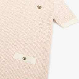 Guess-Элегантное пастельное твидовое платье для девочек | Childrensalon Outlet