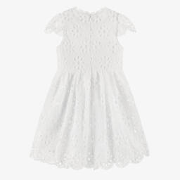 Guess-Girls Exquisite White Lace Gown | Childrensalon Outlet