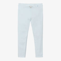 Guess-Girls Floral Double-Sided Blue Leggings | Childrensalon Outlet