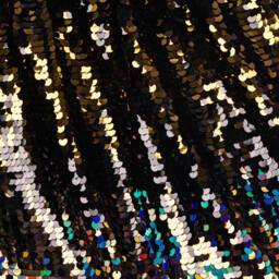 Guess-Черно-золотистая юбка с пайетками для девочек | Childrensalon Outlet