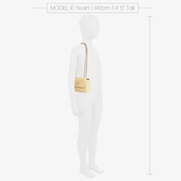 Guess-Girls Ivory Quilted Shoulder Bag (18cm) | Childrensalon Outlet