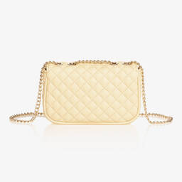 Guess-Girls Ivory Quilted Shoulder Bag (18cm) | Childrensalon Outlet