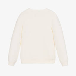 جيس-بلوفر بطبعة قلب ترتر مزيج فيسكوز لون عاجي | Childrensalon Outlet