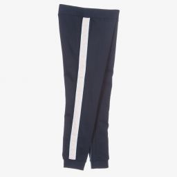 Guess-Girls Navy Blue Cotton Joggers | Childrensalon Outlet
