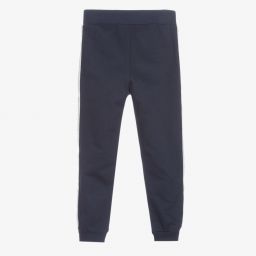 Guess-Girls Navy Blue Cotton Joggers | Childrensalon Outlet