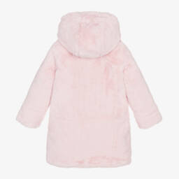 Guess-Girls Pale Pink Reversible Coat | Childrensalon Outlet