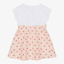 Guess-Розовый хлопковый ансамбль с вишнями для девочек | Childrensalon Outlet