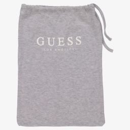 Guess-Girls Pink & Grey Long Pyjamas | Childrensalon Outlet