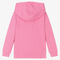 جيس-توب هودي قطن لون زهري للبنات | Childrensalon Outlet