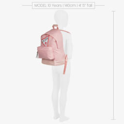 Guess-Розовый рюкзак с треугольным логотипом (39см) | Childrensalon Outlet