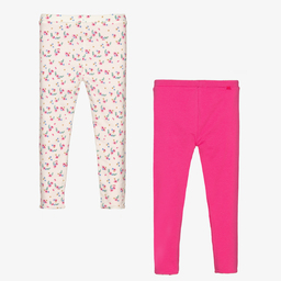 Guess-Розовые двусторонние легинсы для девочек | Childrensalon Outlet
