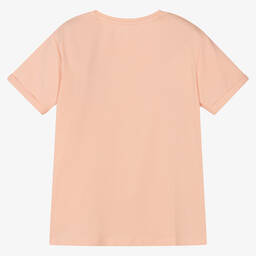 Guess-Розовая двусторонняя футболка с пайетками | Childrensalon Outlet