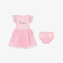 Guess-Girls' Pink Tulle Dream Dress | Childrensalon Outlet