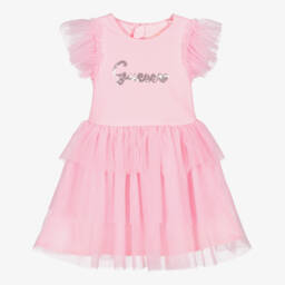 Guess-Girls' Pink Tulle Dream Dress | Childrensalon Outlet