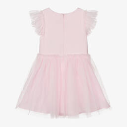 Guess-Girls Pink Tulle Dress | Childrensalon Outlet