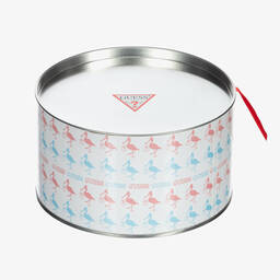 Guess-Girls Pink Velour Babygrow | Childrensalon Outlet