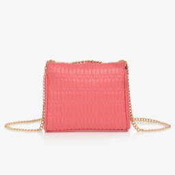 Guess-Girls Quilted Pink Shoulder Bag | Childrensalon Outlet