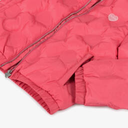 Guess-Girls Satin Quilted Pink Jacket | Childrensalon Outlet