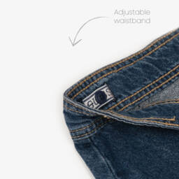 Guess-Girls Shimmering Blue Denim Skort | Childrensalon Outlet