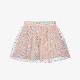 Guess-Girls Shimmering Pink Tulle Skirt | Childrensalon Outlet