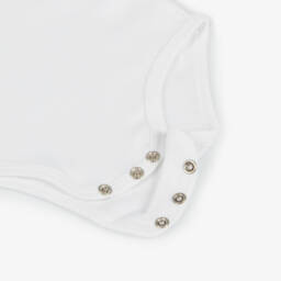 Guess-طقم أفرول قطن لون زهري وأبيض | Childrensalon Outlet