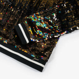 Guess-Girls Sparkling Sequin Knit Top | Childrensalon Outlet