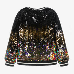 Guess-Girls Sparkling Sequin Knit Top | Childrensalon Outlet