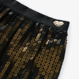 جيس-تنورة تول وترتر لون أسود وذهبي | Childrensalon Outlet