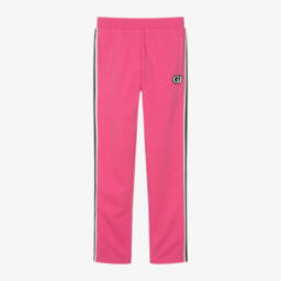 Guess-Girls Vibrant Pink Cotton Joggers | Childrensalon Outlet