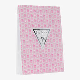 Guess-Girls White Cotton Floral Babygrow | Childrensalon Outlet