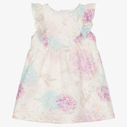 Guess-Girls White Floral Lace Dress | Childrensalon Outlet