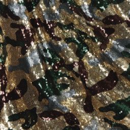 Guess-Gold Sequin Camouflage Skirt | Childrensalon Outlet