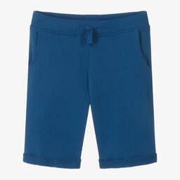 Guess-Синие хлопковые шорты для мальчиков | Childrensalon Outlet