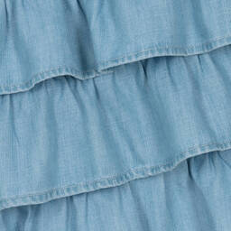 Guess-فستان ليوسيل شامبري لون أزرق | Childrensalon Outlet