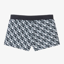 Guess-Junior Girls Blue & White Cotton Shorts | Childrensalon Outlet