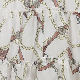 Guess-Junior Girls Denim & Chiffon Dress | Childrensalon Outlet