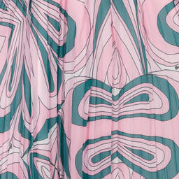 Guess-Junior Girls Pink Geometric Print Dress | Childrensalon Outlet