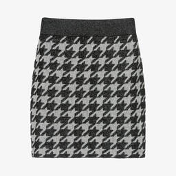 Guess-Junior Girls Sparkly Knit Houndstooth Skirt | Childrensalon Outlet