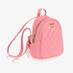 جيس-حقيبة ظهر جلد صناعي لون زهري (19 سم) | Childrensalon Outlet