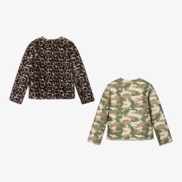 Guess-Двусторонняя куртка из искусственного меха | Childrensalon Outlet