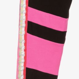 Guess-Teen Black Logo Leggings | Childrensalon Outlet