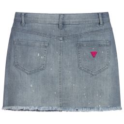 Guess - Teen Blue Denim Mini Skirt 