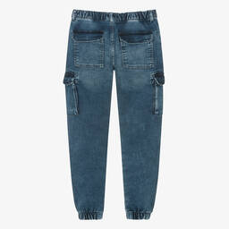 جيس-جينز جوغرز كارغو قطن دنيم لون أزرق للمراهقين | Childrensalon Outlet