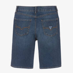 جيس-شورت تينز ولادي قطن دنيم لون أزرق داكن | Childrensalon Outlet