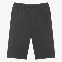 Guess-Teen Boys Grey Cotton Jersey Shorts | Childrensalon Outlet