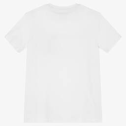 Guess-تيشيرت تينز ولادي قطن لون أبيض | Childrensalon Outlet