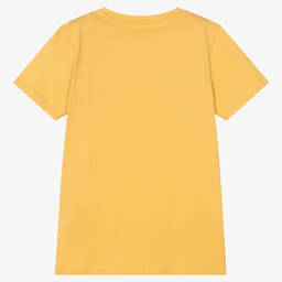 Guess-Желтая хлопковая футболка | Childrensalon Outlet