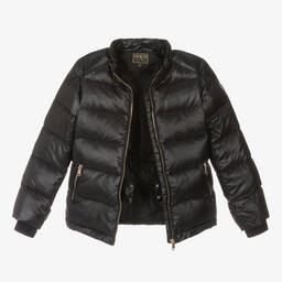 Guess-Черный пуховик для подростков | Childrensalon Outlet
