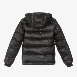 Guess-Черный пуховик для подростков | Childrensalon Outlet